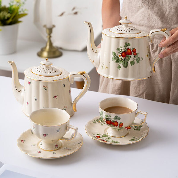 Strawberry Teatime Set