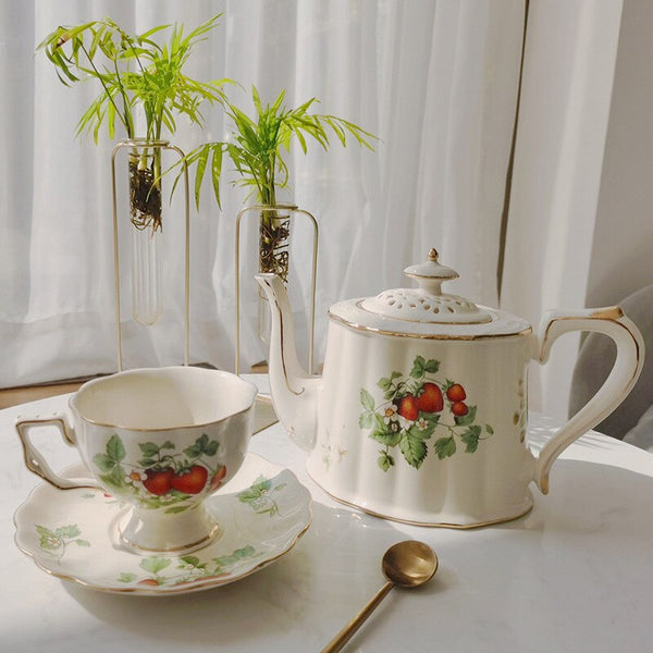 Strawberry Teatime Set