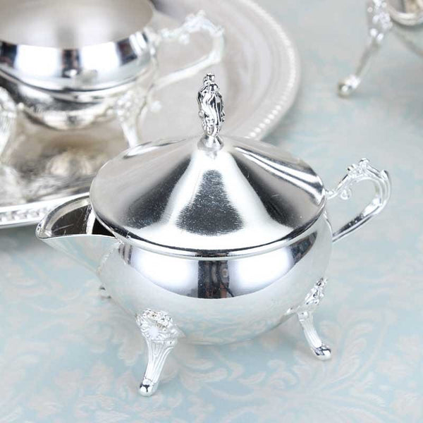 Coffee pot set European coffee pot alloy coffee pot set metal tea set