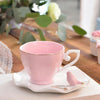 Creative butterfly bird coffee cup and saucer set Home Drinkware 200ml