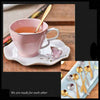 Creative butterfly bird coffee cup and saucer set Home Drinkware 200ml