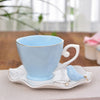 Creative butterfly bird coffee cup and saucer set Home Drinkware 200ml