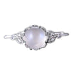 Crystal Rings Moonstone Mosaic Rings for Women Simple Temperament