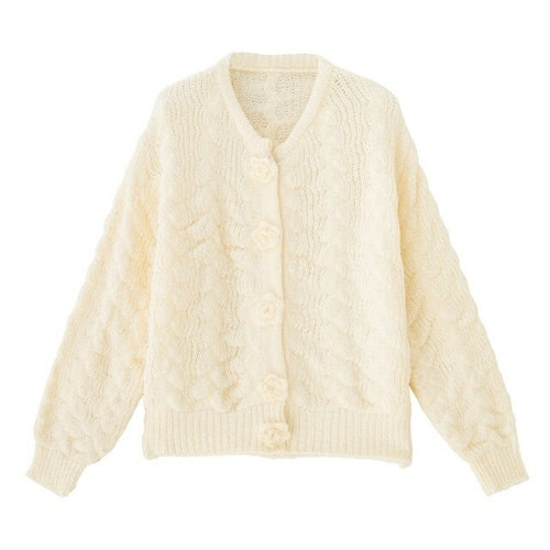 Cute Cottagecore Fashion Sweater Cardigan