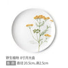 Dish Plate Fresh Plants Home Plate Steak Plates Creative Fruit Plates