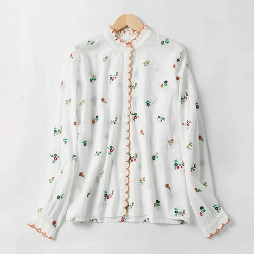 Sweet Spring Flowers Blouse