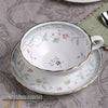 English Afternoon Tea High Grade Bone China Coffee Cup And Saucer