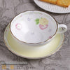 English Afternoon Tea High Grade Bone China Coffee Cup And Saucer