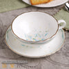 English Afternoon Tea High Grade Bone China Coffee Cup And Saucer