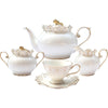 English Luxury Afternoon Tea Set Black Tea Pot Tea Cup Living Room