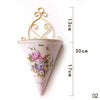 Europe Plastic Wall Hanging Planter Flower Vase Pots Basket Holder