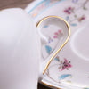 European Bone Porcelain Coffee Cup Sets Plate English Afternoon Tea