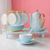 Pastol Ceramic Coffee Set Set English Tea Set Tea Cup Luxury