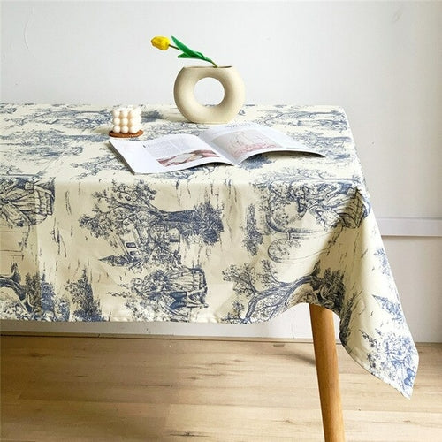 Pastoral Painting Table Cloth