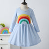 Rainbow Girl Dress