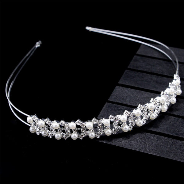 Fashion Crown Headbands Bridal Hair Accessories Princess Tiaras Women