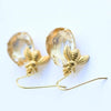 Fashion Honey Bee Earrings Bumblebee Drop Earrings for Women Crystal