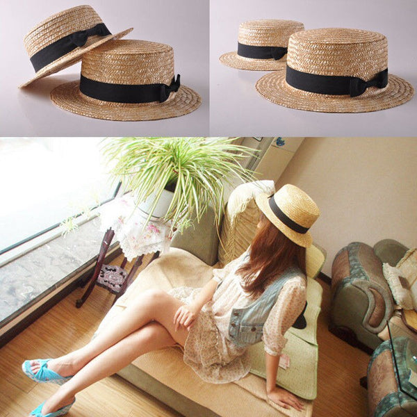 Fashion Mom And Daughters Hats Baby Girls Woman Summer Boho Straw Sun