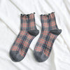 Cute Plaid Socks