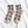 Cute Plaid Socks