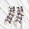 Cute Plaid Socks