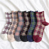 Cute Plaid Socks