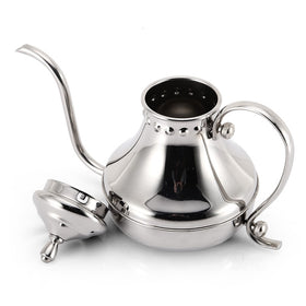 GURET 1.2/1.8L Stainless Steel Gooseneck Coffee Pot Luxury European