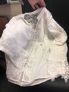 GypsyLady White Blouse Shirt Lace Inserted Chic Boho Blouse Loose Long