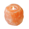 Handcrafted Salt Rock Tea Light Holder, Himalayan Natural Crystal