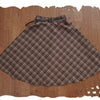 Plaid Skirt Women Preppy Style Retro