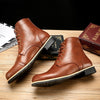 High Quality British Men Boots Autumn Winter Shoes Men Fashion Lace up