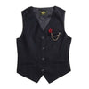 High Quality New Women Simply Sleeveless Single breasted Vest Jacket