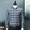 Pure Cotton Brushed Fabric Warm Comfortable Button Collar Shirt