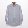 Homme Gan05 High Quality 100%Cotton Camisa Masculina Men Long Sleeve