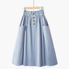 Sky Blue Holiday Skirt