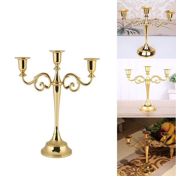 Table Candlesticks Metal Candelabra Candle Holder Candle