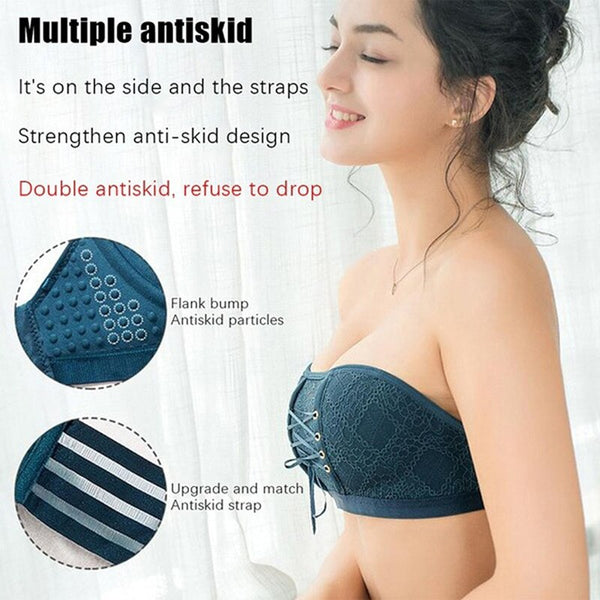 Hot Sale Women Seamless Sexy Bras Fashion Push Up Bra Wire Free