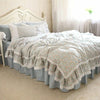 Rustic Fresh Flowers Bedding Set