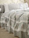 Rustic Fresh Flowers Bedding Set