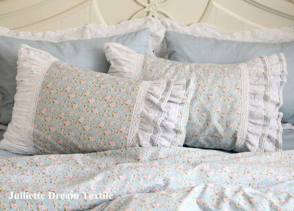 Rustic Fresh Flowers Bedding Set