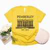 Jane Austen Shirt Pemberley 1813 T Shirt Pride and Prejudice Tshirt