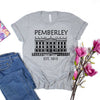 Jane Austen Shirt Pemberley 1813 T Shirt Pride and Prejudice Tshirt