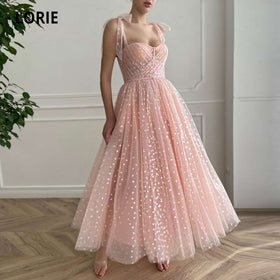 Pretty as a Peach Evening Dress