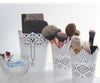 Lace Plant Flower Vase Pot Pen Makeup Brush Storage Holder Case Pencil