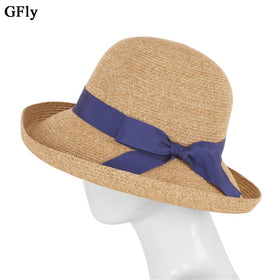 Ladies Sun Fedora Hat