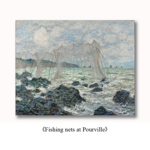 Water Lilies, by Monet Posters and Print Canvas