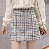 Legible Skirts Womens 2021 Pink Mini Skirts Short High waisted Plaid