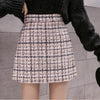 Legible Skirts Womens 2021 Pink Mini Skirts Short High waisted Plaid