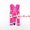 Parent Child Soild Suspenders Bowtie Set Men & Kids