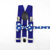 Parent Child Soild Suspenders Bowtie Set Men & Kids